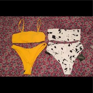 2 high legged bikini sets - Never worn